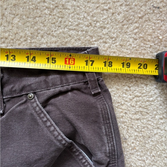 Carhartt B136 Double Knee Loose Original Fit Pants Faded Brown DKB 35x31 - Picture 6 of 8